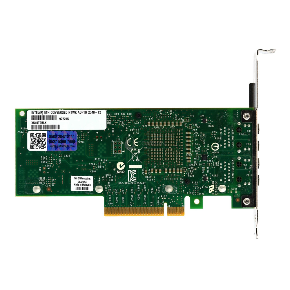 X540-T2 INTEL X540-T2 DUAL PORT 10GB NETWORK ADAPTER G45270-003